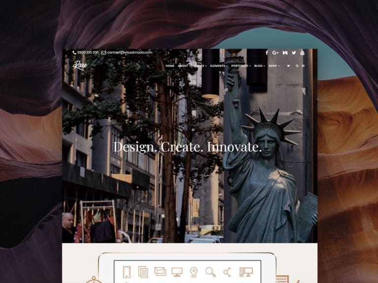 Rare Ultimate Responsive WordPress Theme – Multi-Purpose Template