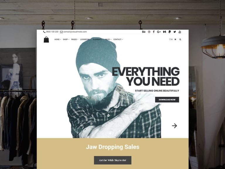 Seller eCommerce WordPress Theme – Creative Solution For Online Stores